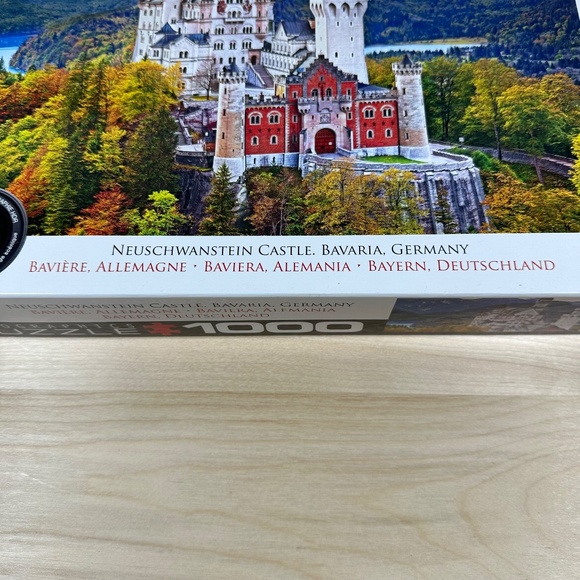 Eurographics Neuschwanstein Castle Puzzle Bavaria Germany 1000 PCS EUC - Picture 4 of 5